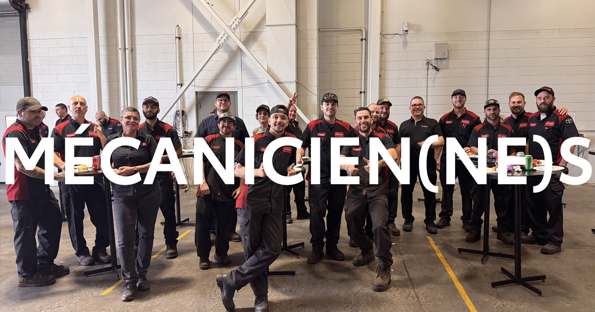 Les mécaniciens de Boulevard Toyota sont des chirurgiens automobiles