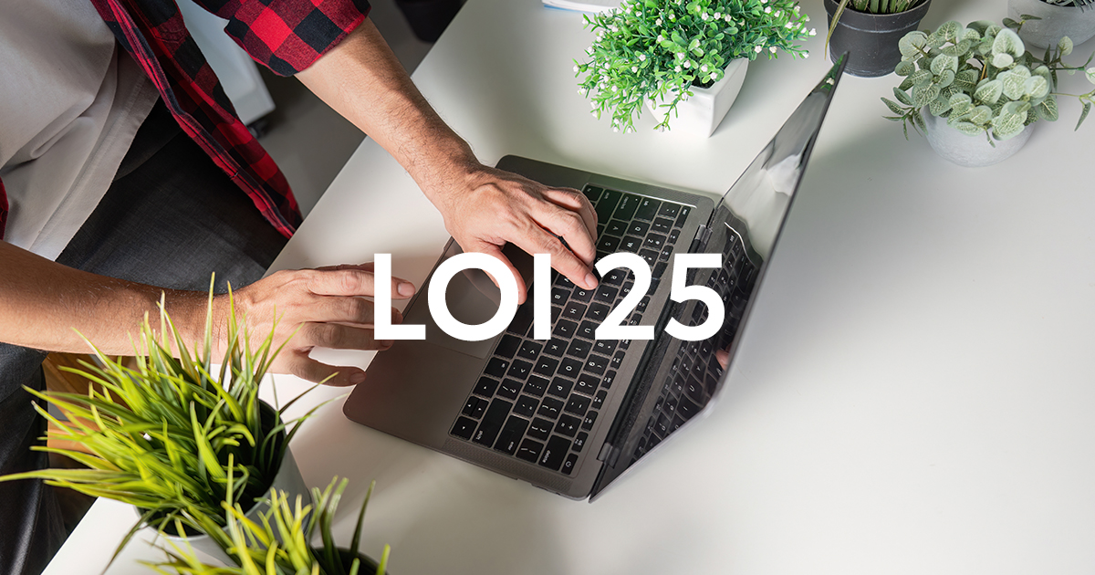 Loi 25 et les données personnelles