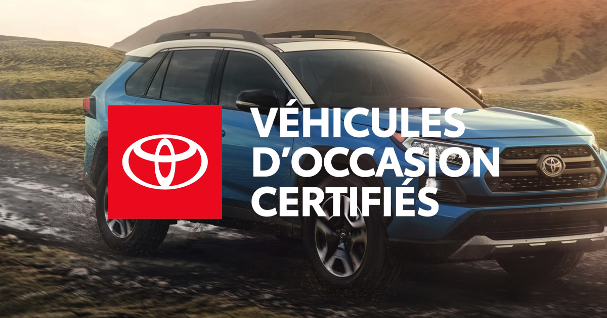 L&rsquo;excellence réinventée avec les véhicules d&rsquo;occasion certifiés chez Boulevard Toyota